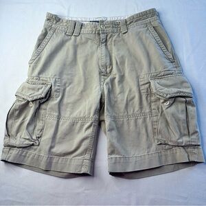 Polo Ralph Lauren Vintage Men's 32 Classic Chino Cargo Shorts 100% Cotton